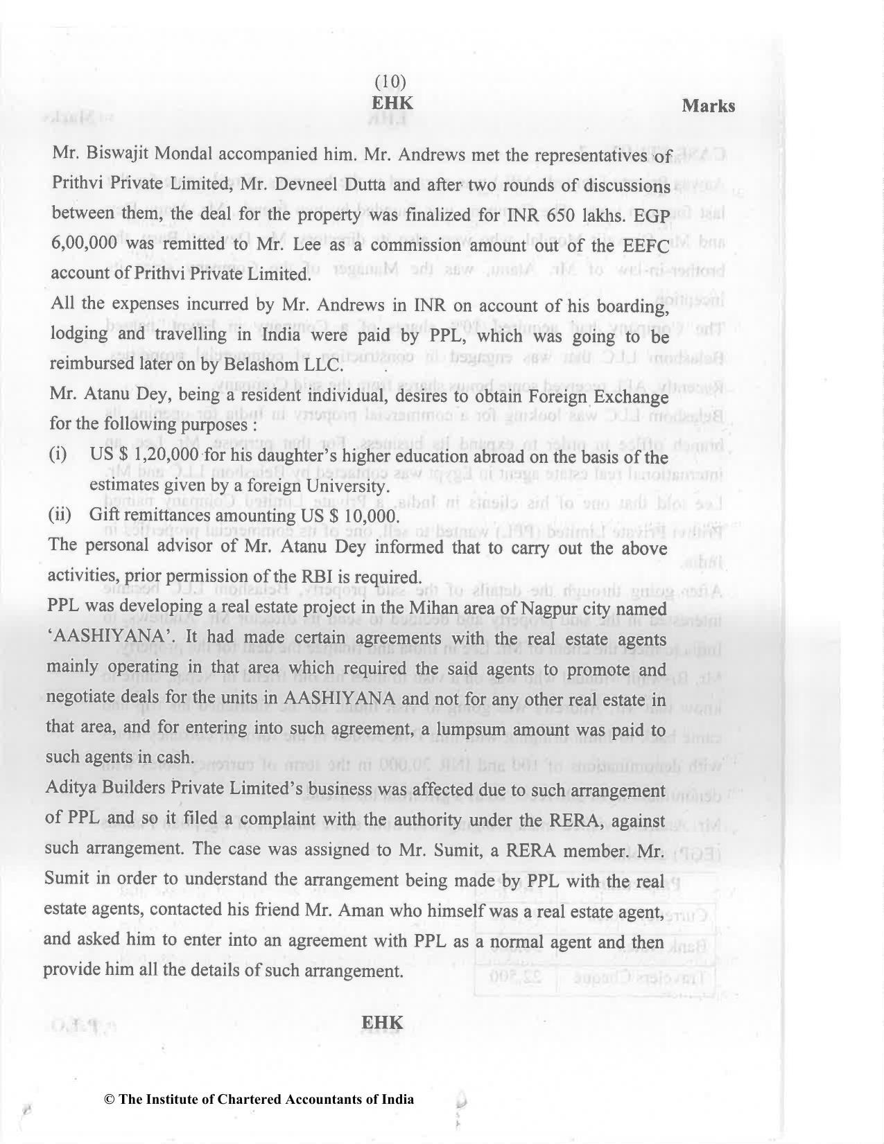 CA Final Nov 2022 Question Paper - Paper 6D – Economic Laws - Page 10