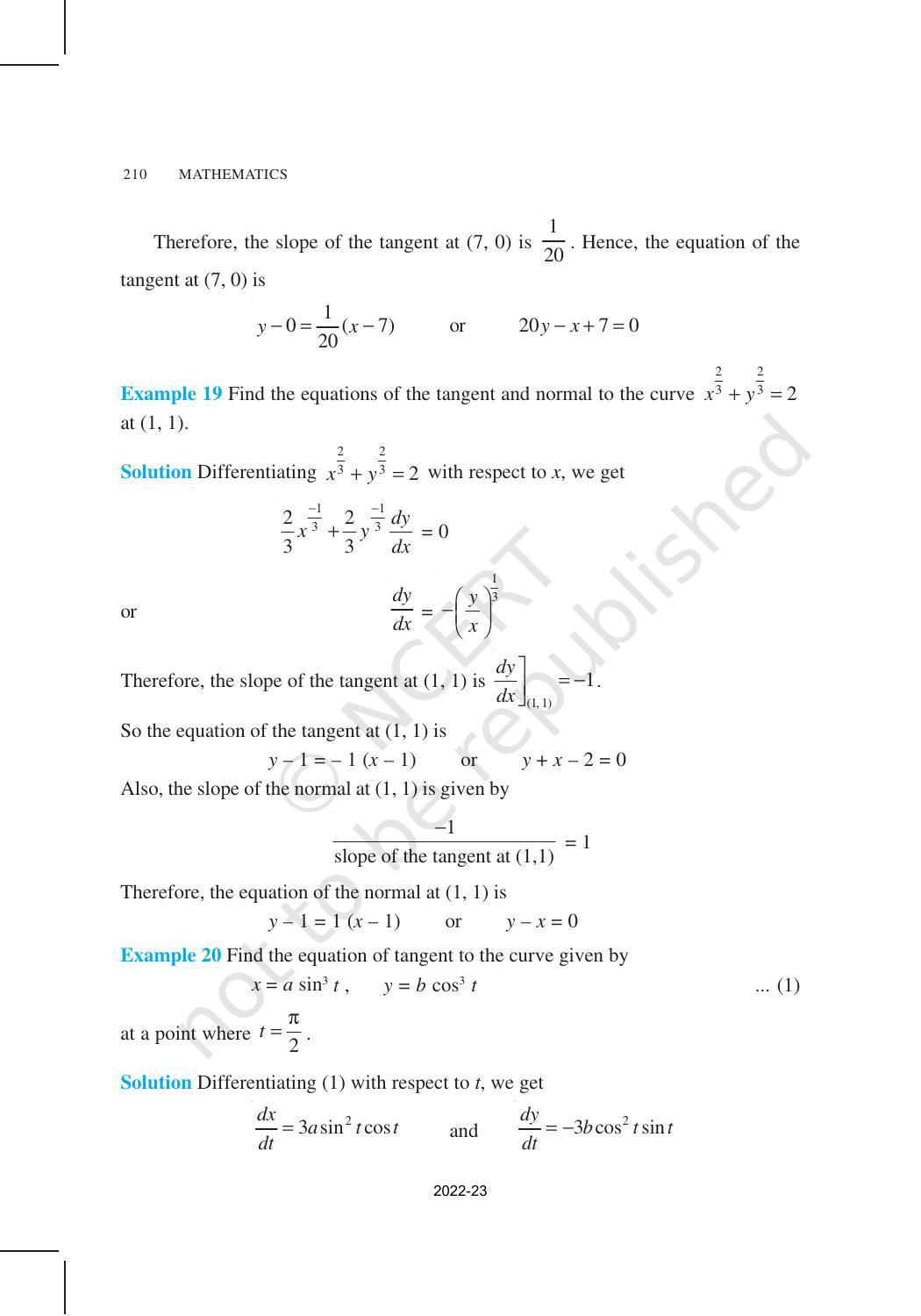 NCERT Book for Class 12 Maths Chapter 6 Application of Derivatives - Page 17