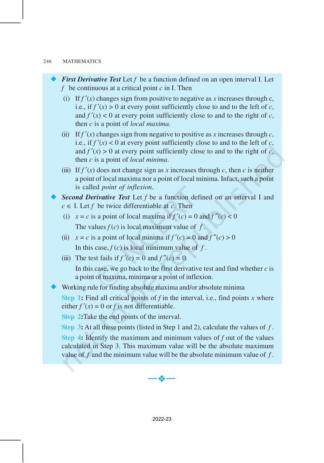 NCERT Book for Class 12 Maths Chapter 6 Application of Derivatives - Page 53
