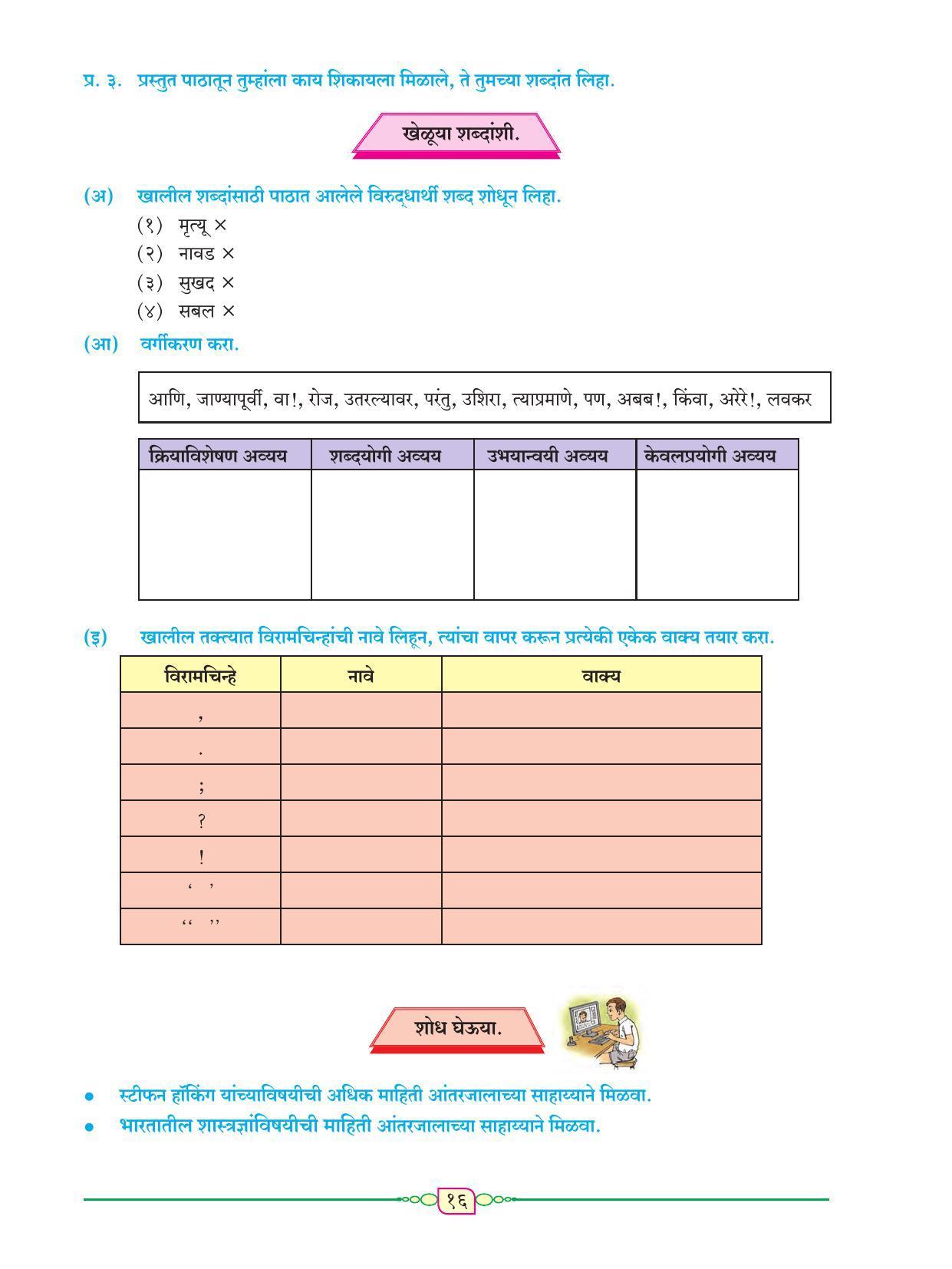 Maharashtra Board Class 8 Marathi Textbook - Page 27