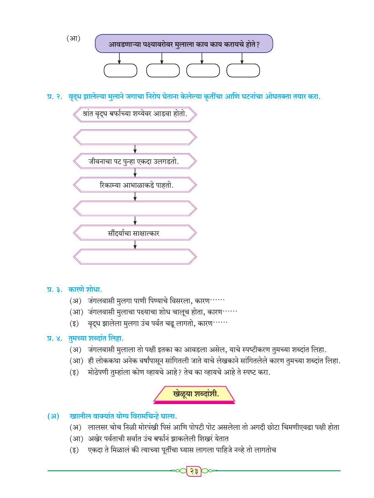 Maharashtra Board Class 8 Marathi Textbook - Page 34