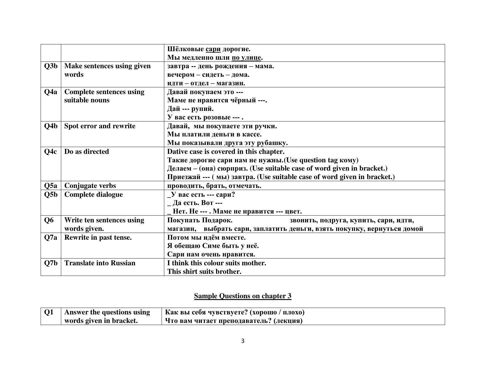 Maharashtra Board Class 12 Russian Sample Papers - Page 4