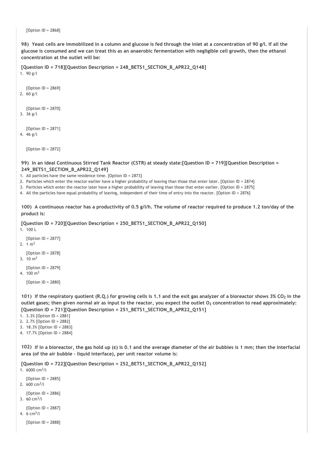BET 2022 Question Paper - Page 31