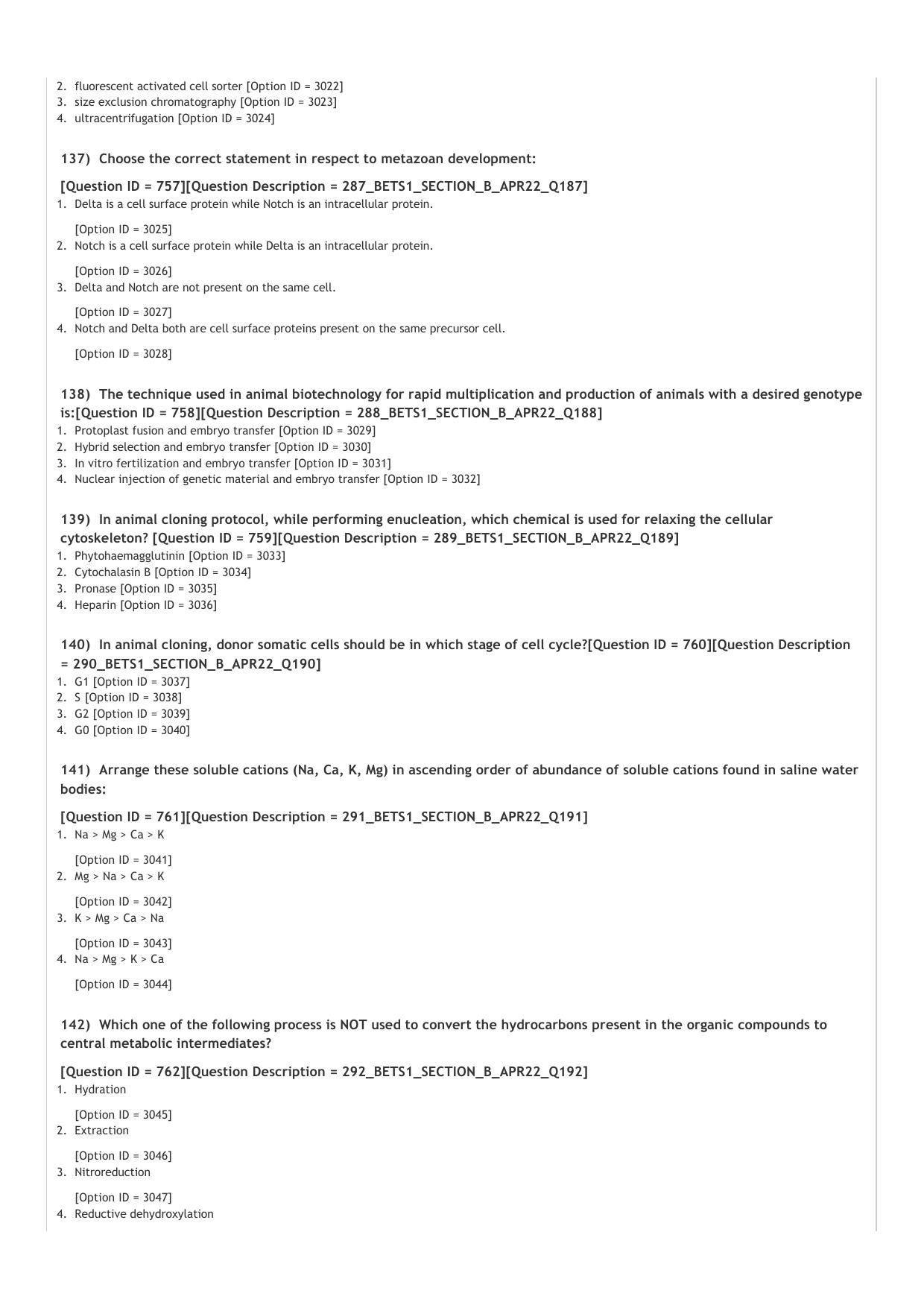 BET 2022 Question Paper - Page 38