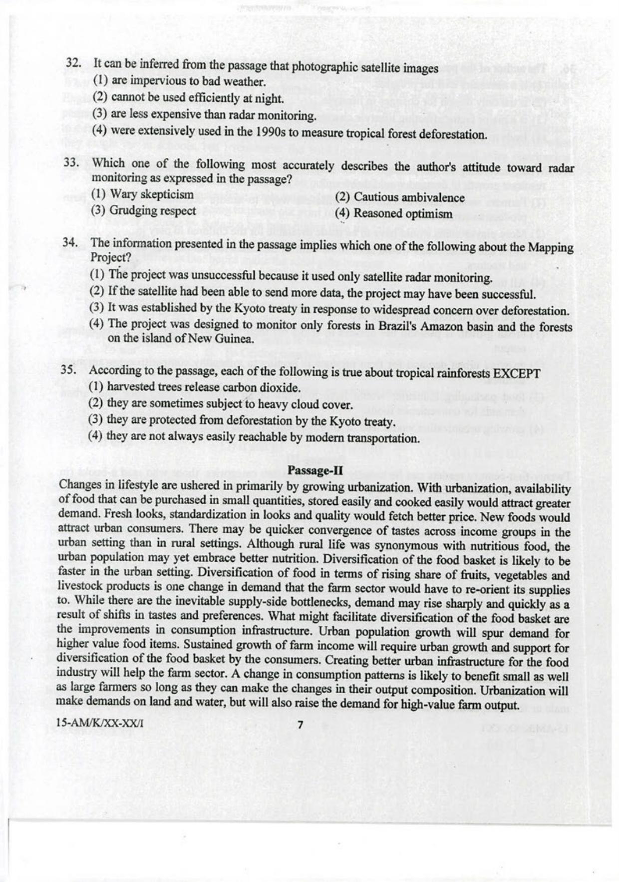 NIFT M.F.M 2023 Sample Paper - Page 5