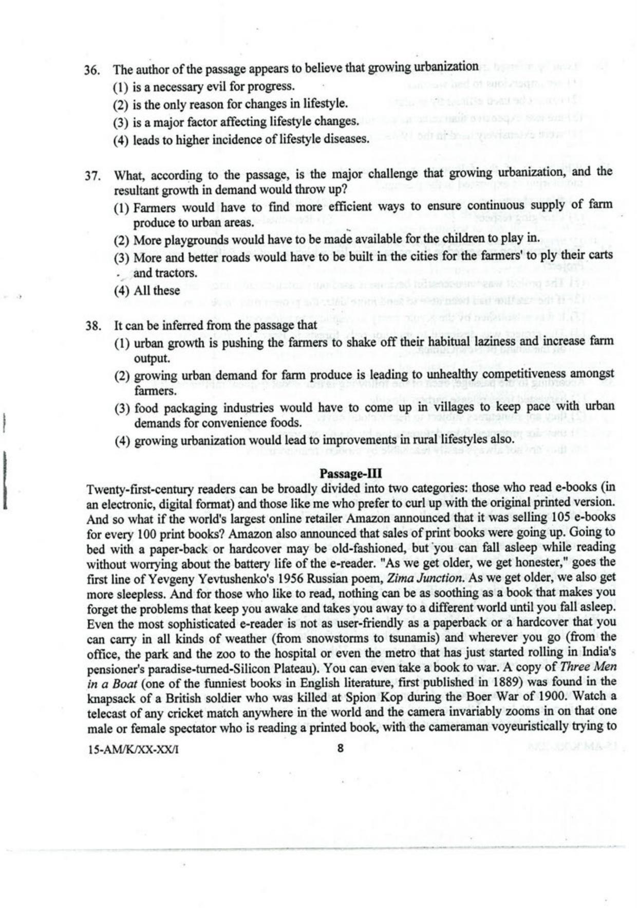 NIFT M.F.M 2023 Sample Paper - Page 6