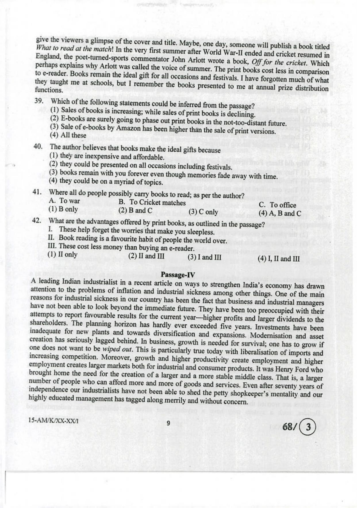 NIFT M.F.M 2023 Sample Paper - Page 7