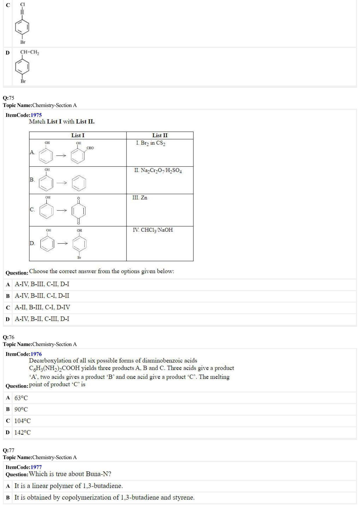 JEE Mains 2022: B.E/B.Tech.(Paper I) English (Shift 2) 27-06-2022 Question Paper - Page 19