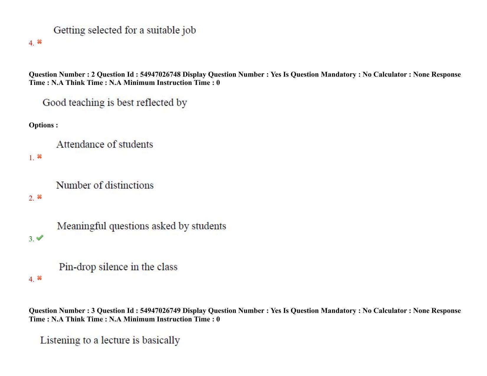 AP RCET 2022: Research Methodology (Teaching & Research Aptitude ) -  18-10-2022 (Tuesday) Session-II: Question Paper With keys - Page 3