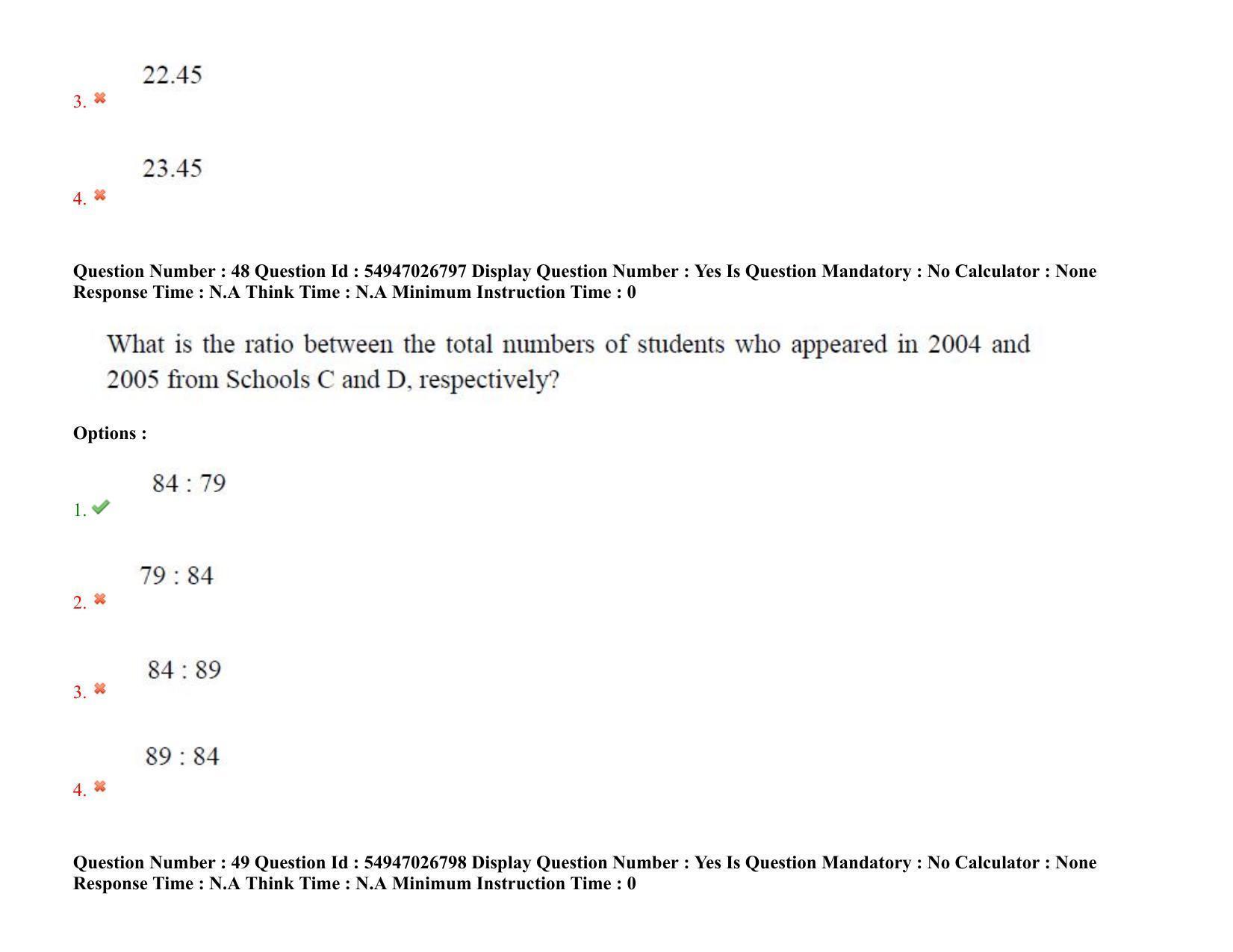 AP RCET 2022: Research Methodology (Teaching & Research Aptitude ) -  18-10-2022 (Tuesday) Session-II: Question Paper With keys - Page 44
