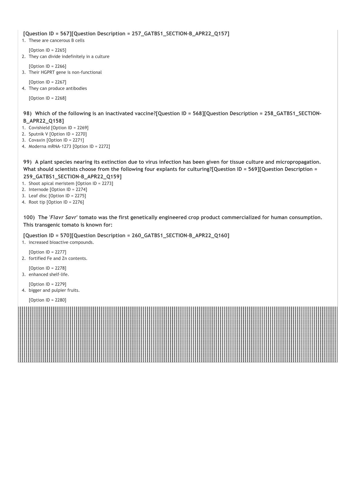GAT B 2022 Question Paper - Page 30
