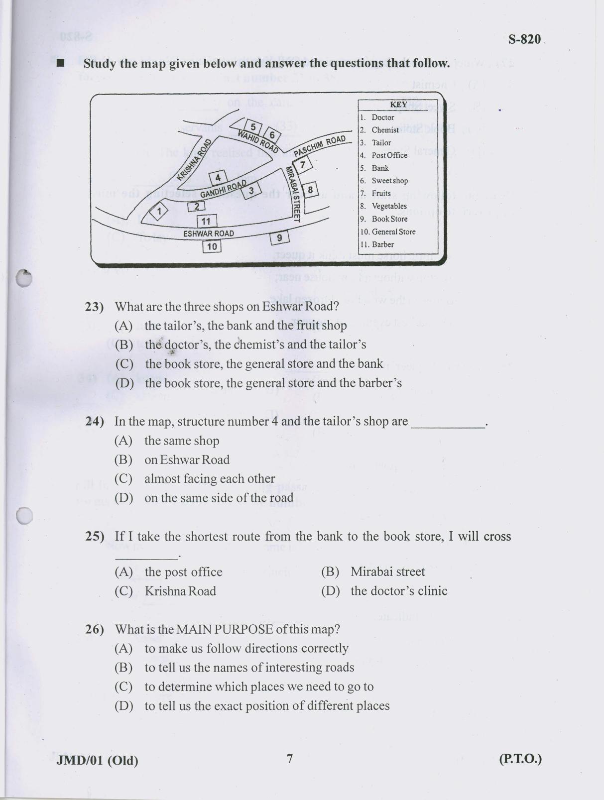 Gujarat Board Class 10th 16 ENGLISH OLD COURSE 2019 Question Paper - Page 7