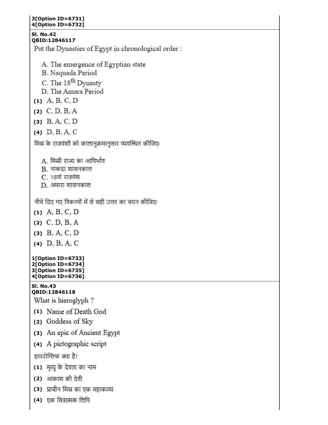 CUET (PG) 2022: PGQP-30 Museology (3-09-2022) Question Paper - Page 22