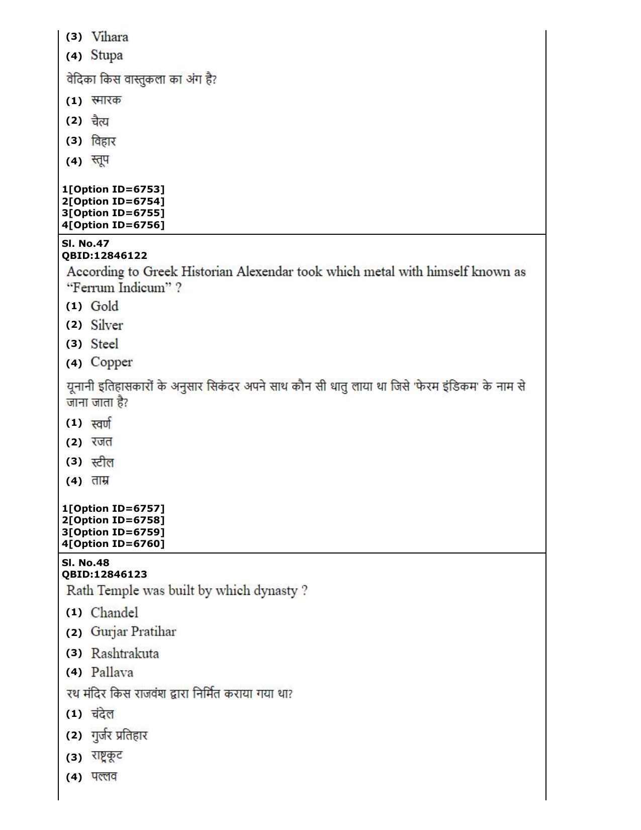 CUET (PG) 2022: PGQP-30 Museology (3-09-2022) Question Paper - Page 24