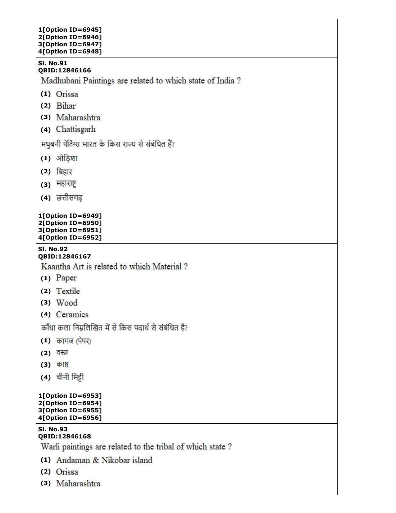 CUET (PG) 2022: PGQP-30 Museology (3-09-2022) Question Paper - Page 45