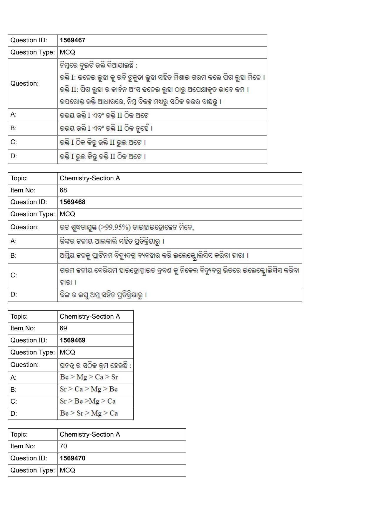 JEE Mains 2022: B.Arch Odiya (Shift 2) 25-07-2022 Question Paper - Page 23