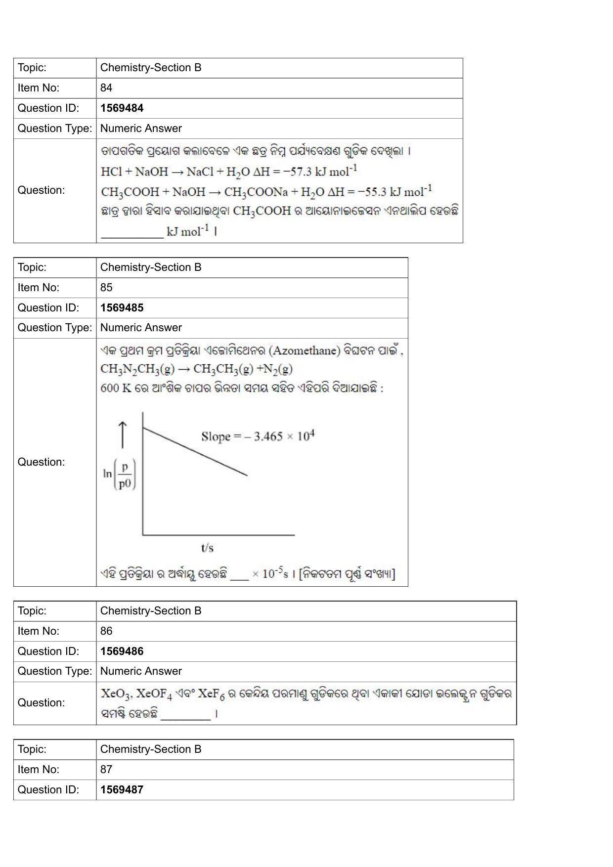 JEE Mains 2022: B.Arch Odiya (Shift 2) 25-07-2022 Question Paper - Page 29