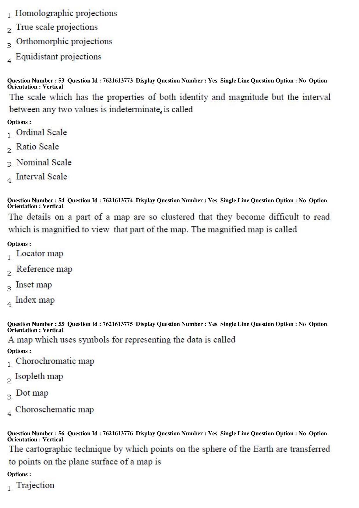 TS PGECET 2017: Geo Engineering & Geo Informatics Question Papers - Page 14