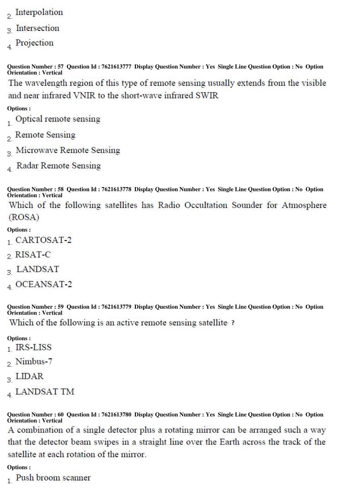 TS PGECET 2017: Geo Engineering & Geo Informatics Question Papers - Page 15