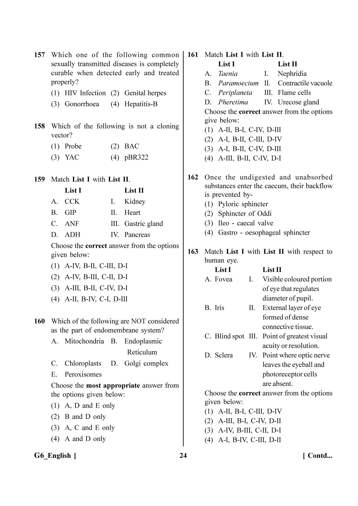 NEET 2023 G6 Question Paper - Page 24