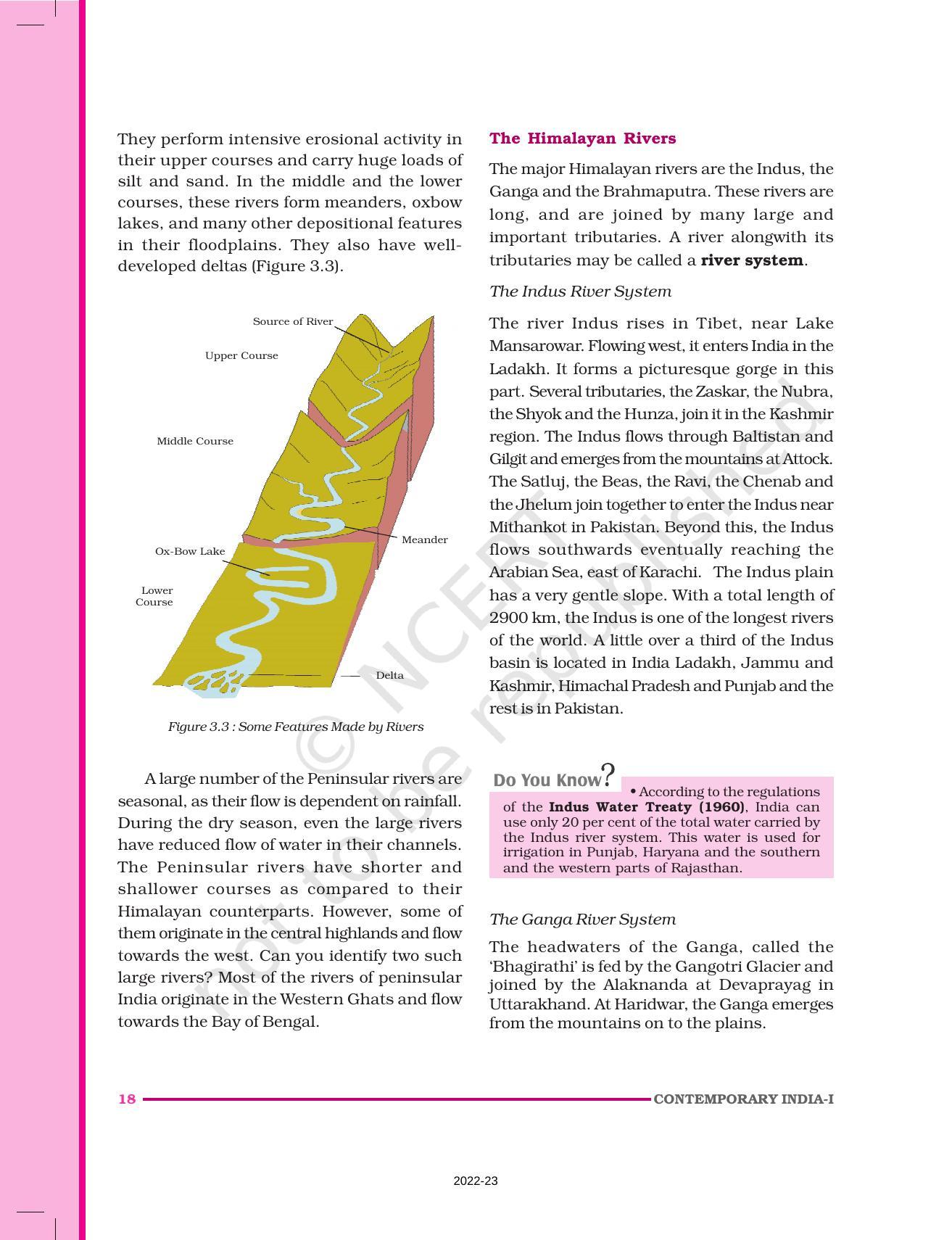 NCERT Book for Class 9 Geography Chapter 3 Drainage - Page 2