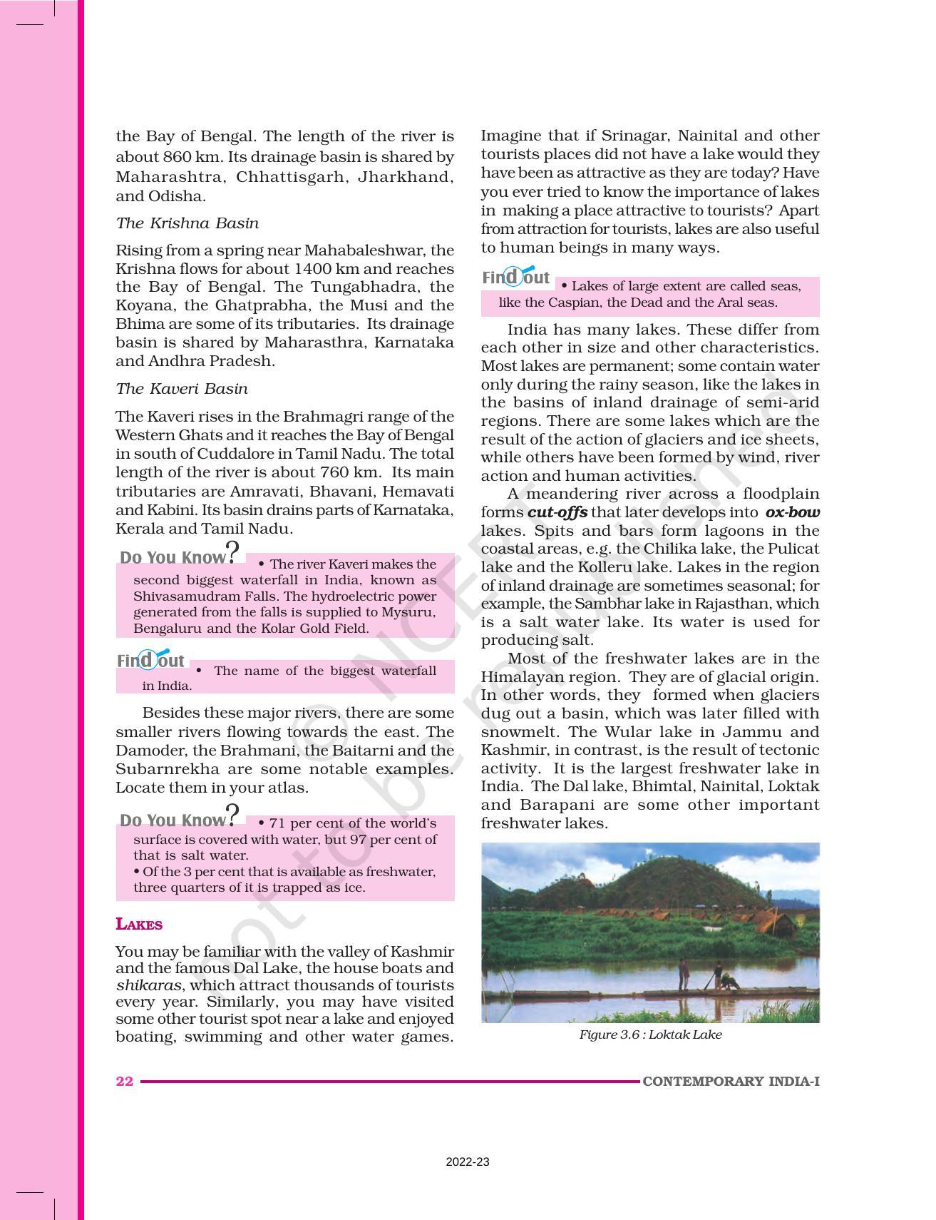 NCERT Book for Class 9 Geography Chapter 3 Drainage - Page 6