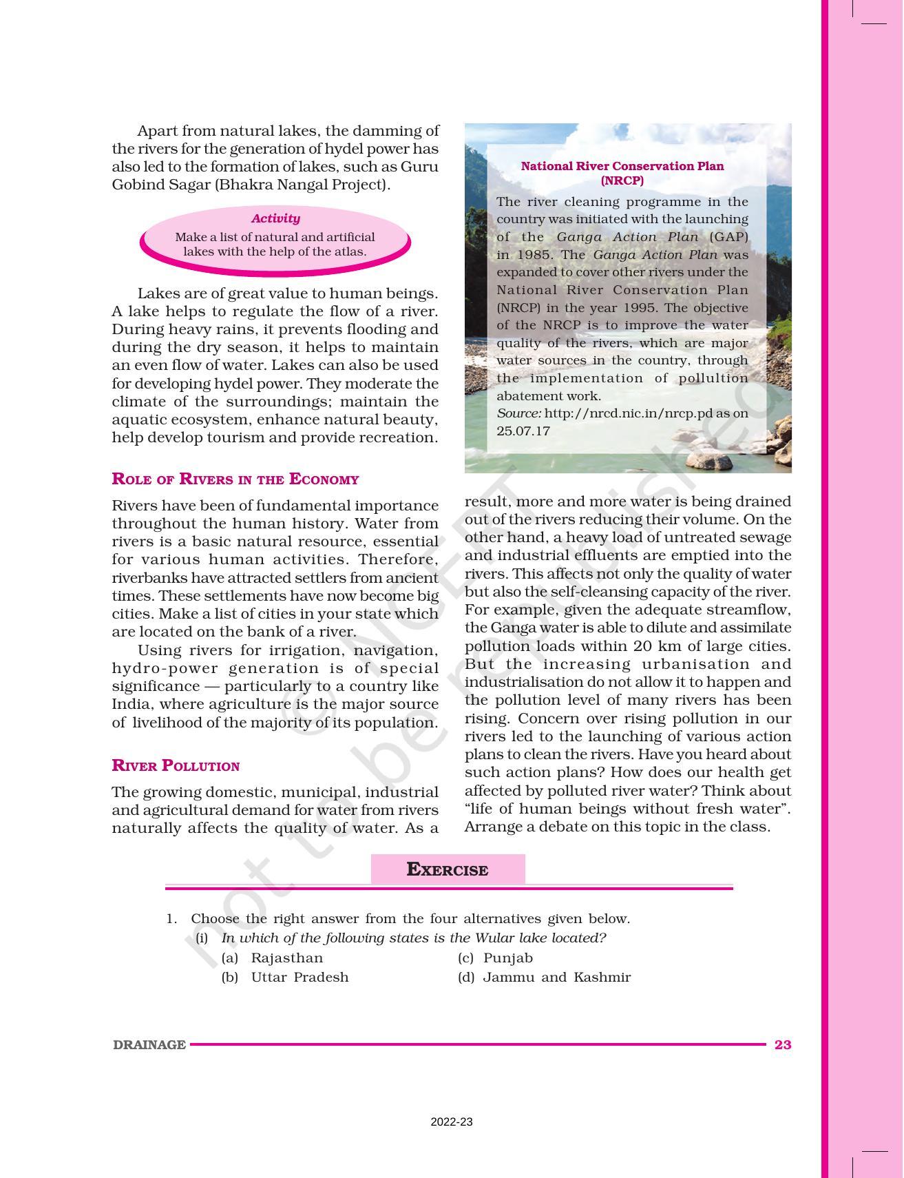 NCERT Book for Class 9 Geography Chapter 3 Drainage - Page 7