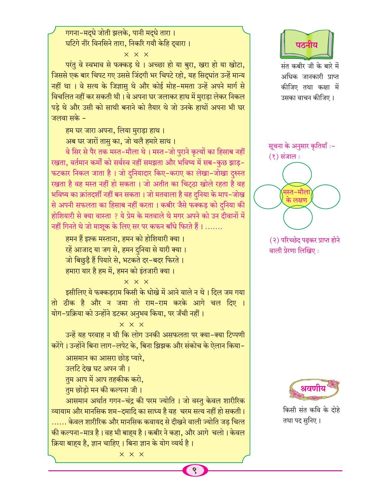 Maharashtra Board Class 9 Hindi Textbook - Page 19