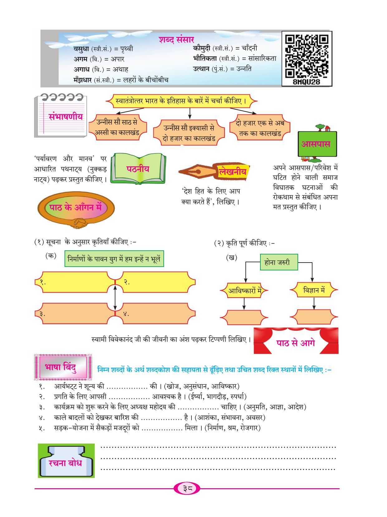 Maharashtra Board Class 9 Hindi Textbook - Page 48