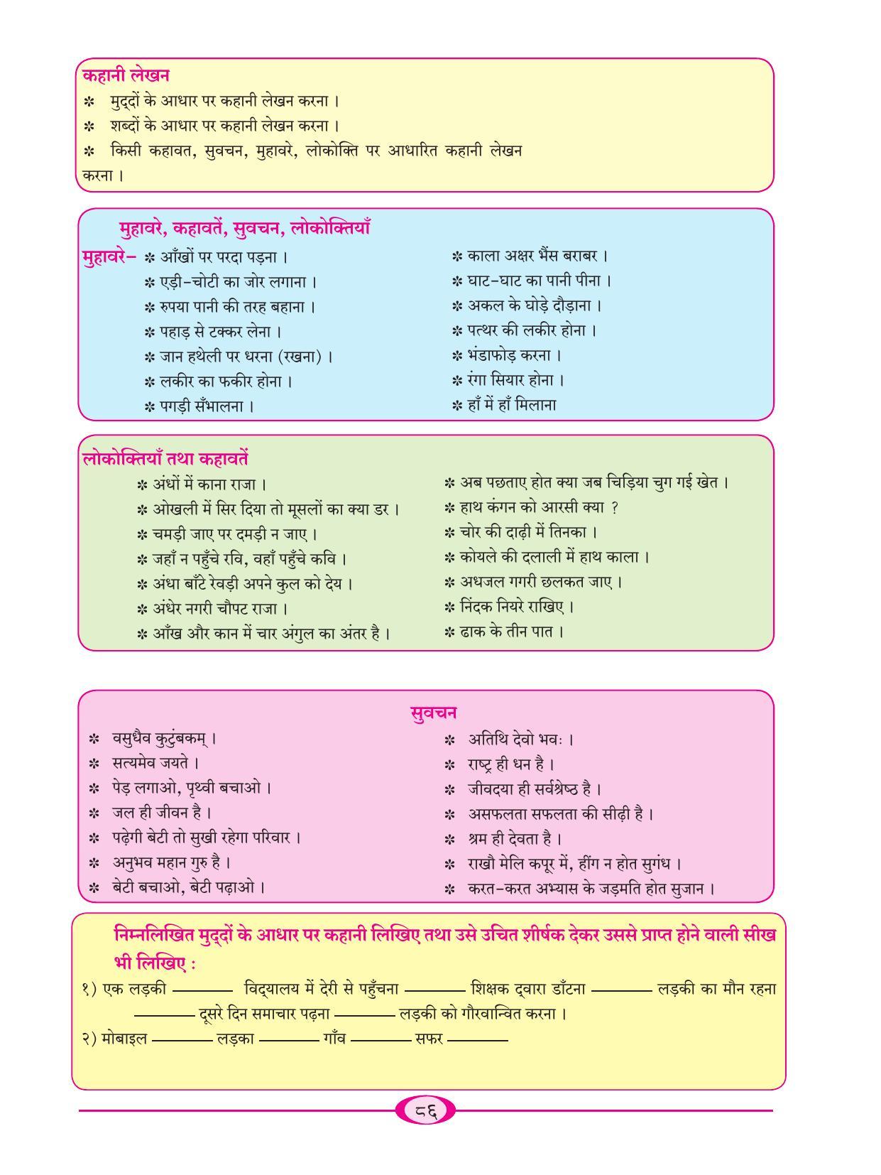 Maharashtra Board Class 9 Hindi Textbook - Page 96
