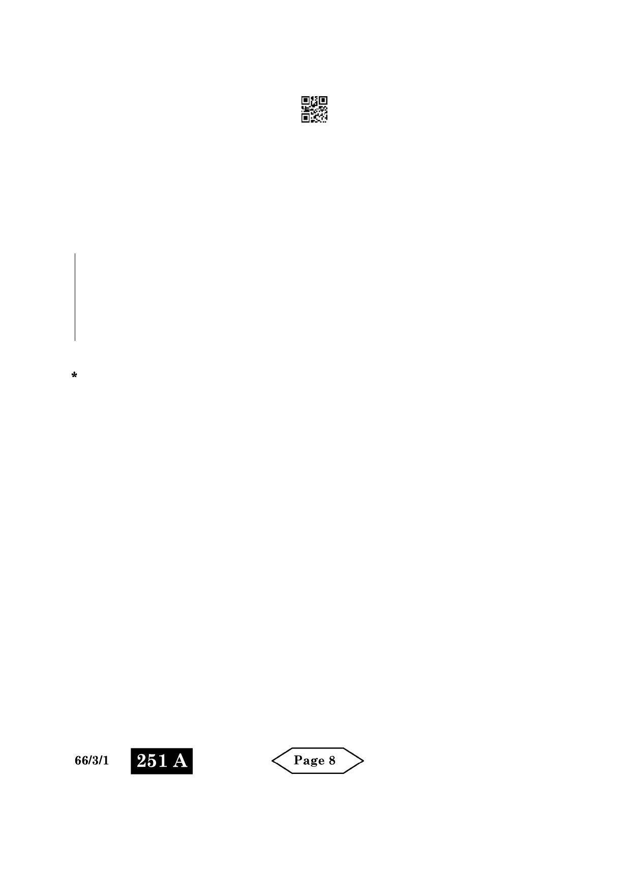CBSE Class 12 66-3-1 Business Studies 2022 Question Paper - Page 8