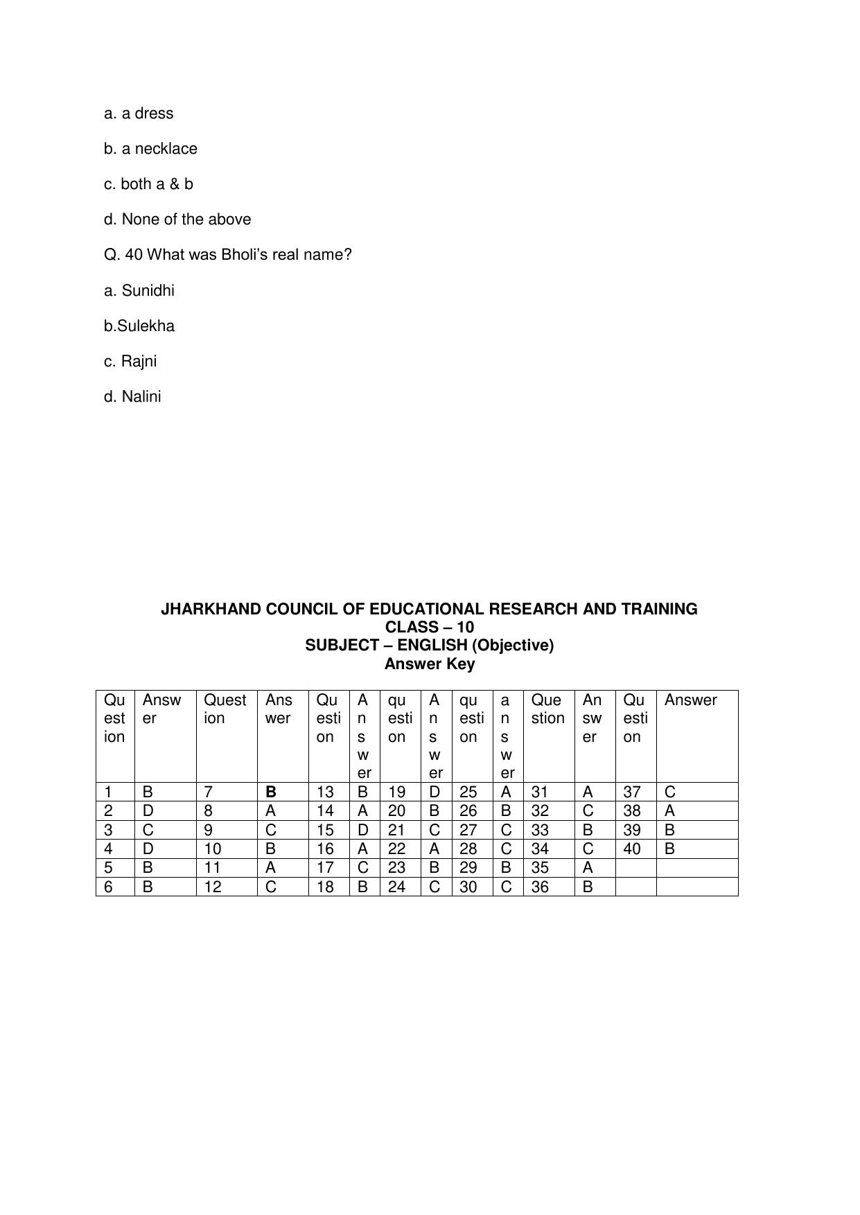 JAC Board Class 10th 2023 Model Paper (All Subject) - Page 9