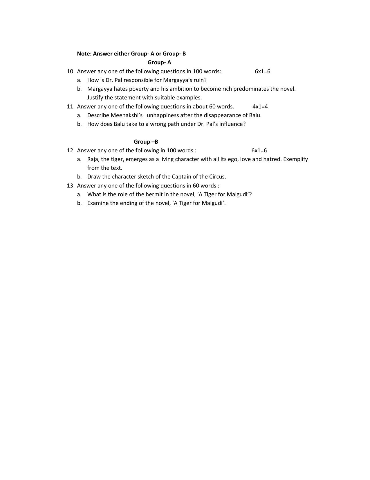 JAC Board Class 12th 2019 ENGLISH ELECTIVE SET-3 Model Paper - Page 5