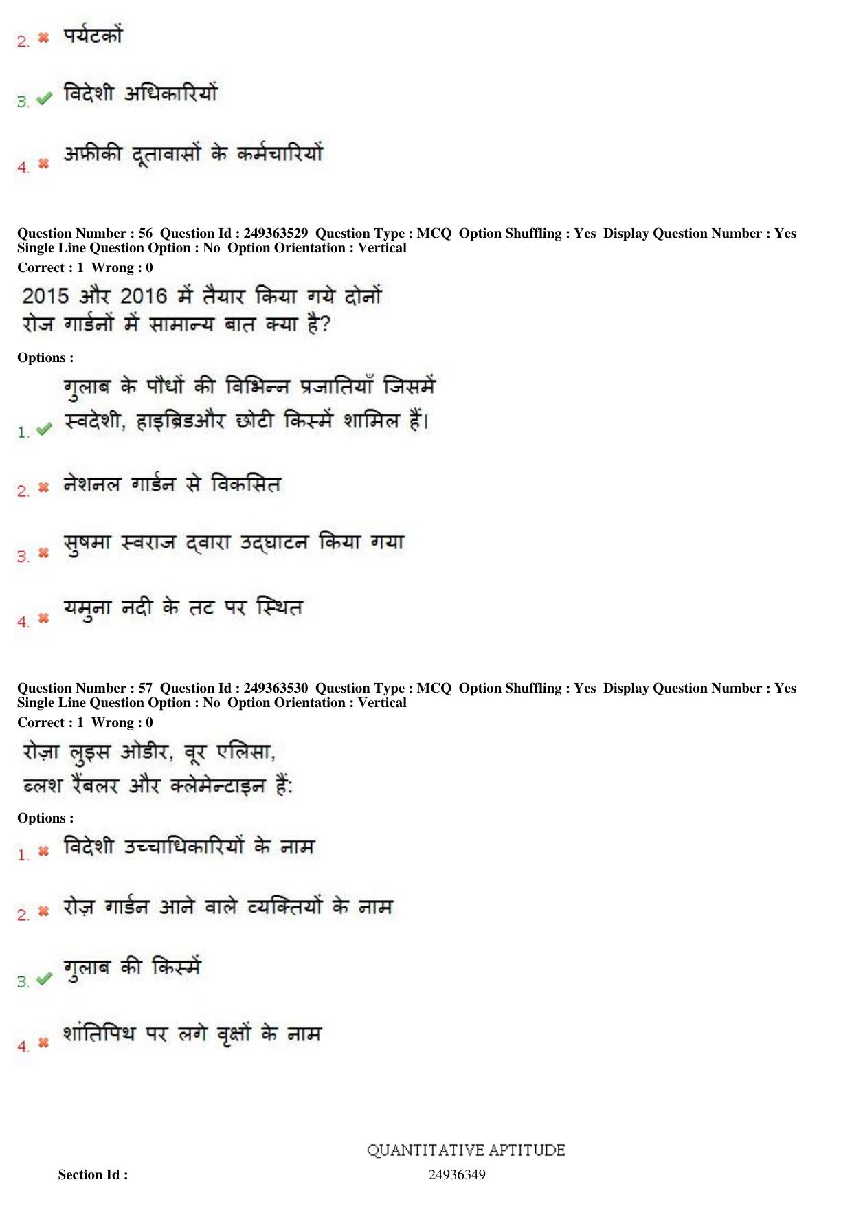 MP CPCT 19th Nov 2017 English Question Paper Shift 1 - Page 41