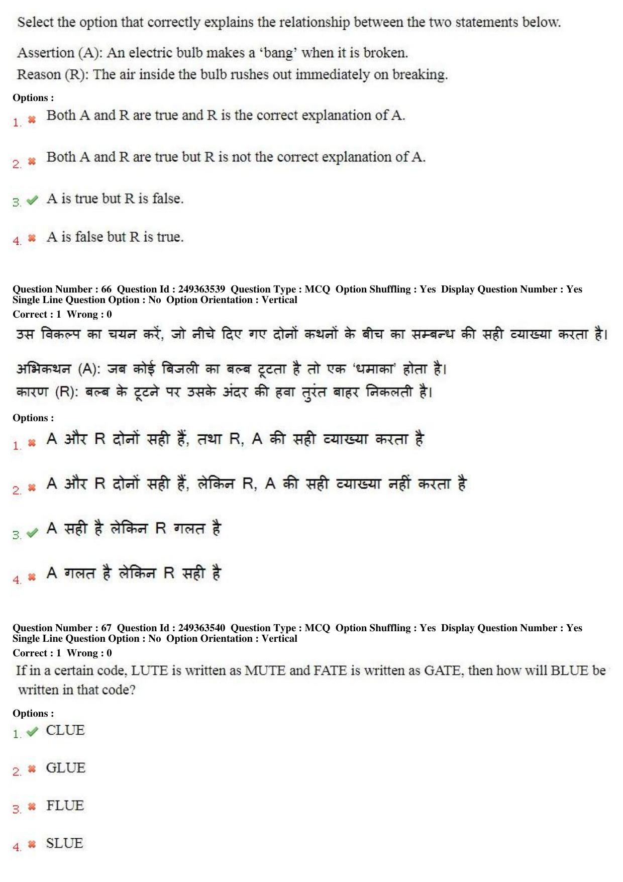 MP CPCT 19th Nov 2017 English Question Paper Shift 1 - Page 48
