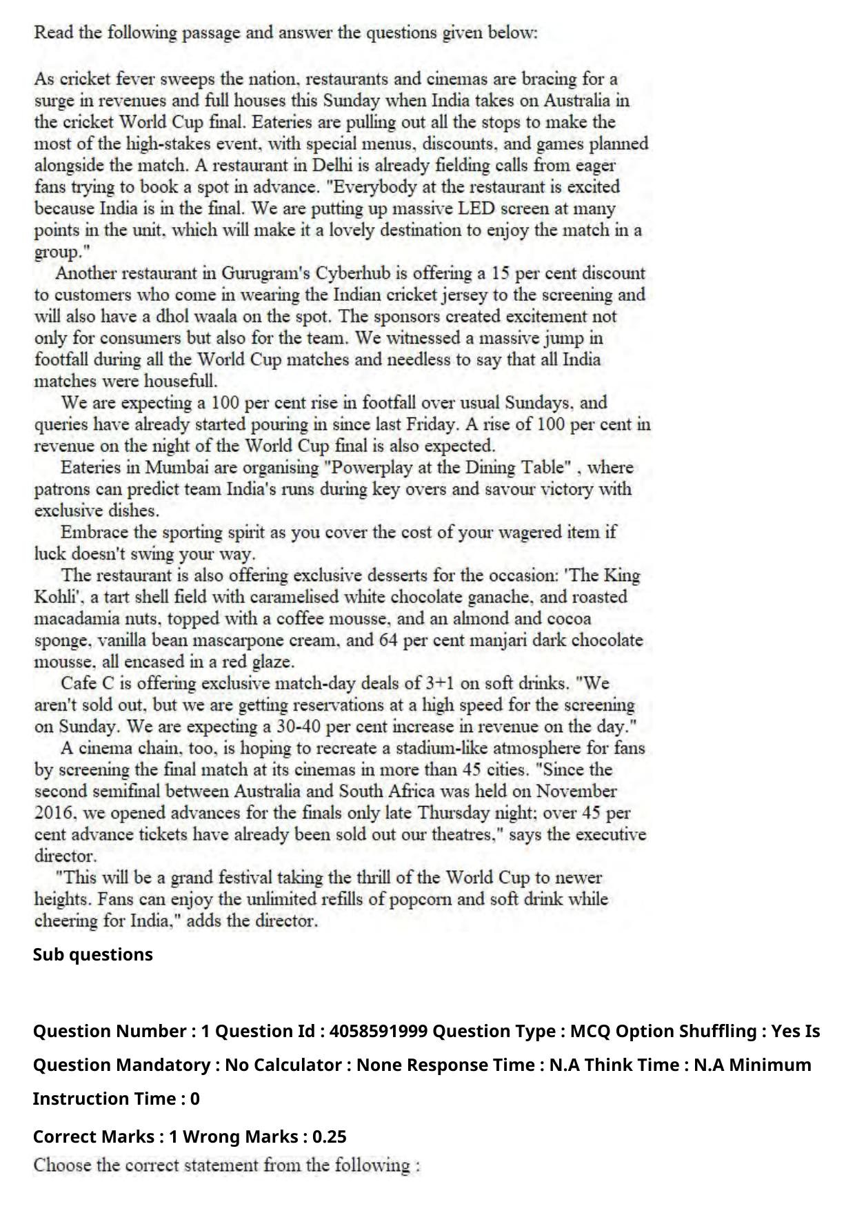 NIFT 2024 Sample Paper - Page 3