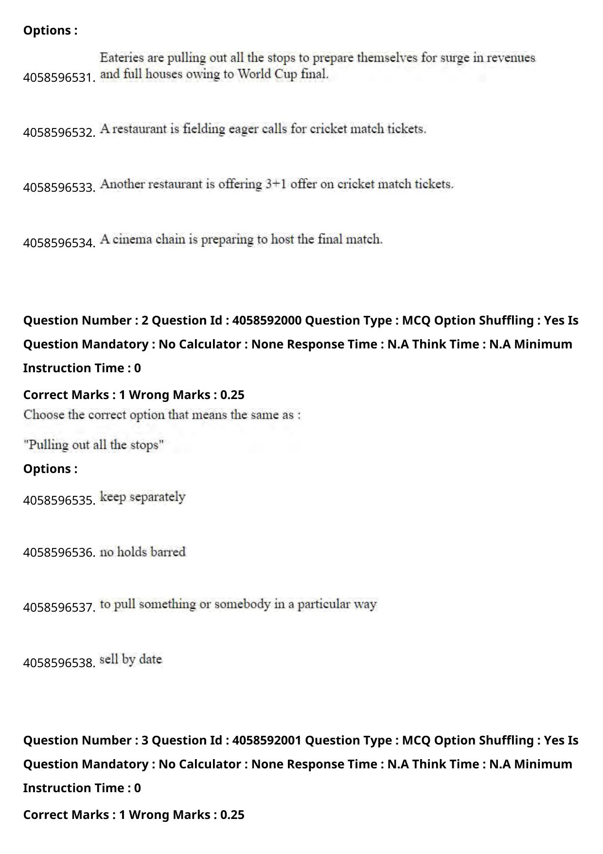 NIFT 2024 Sample Paper - Page 4
