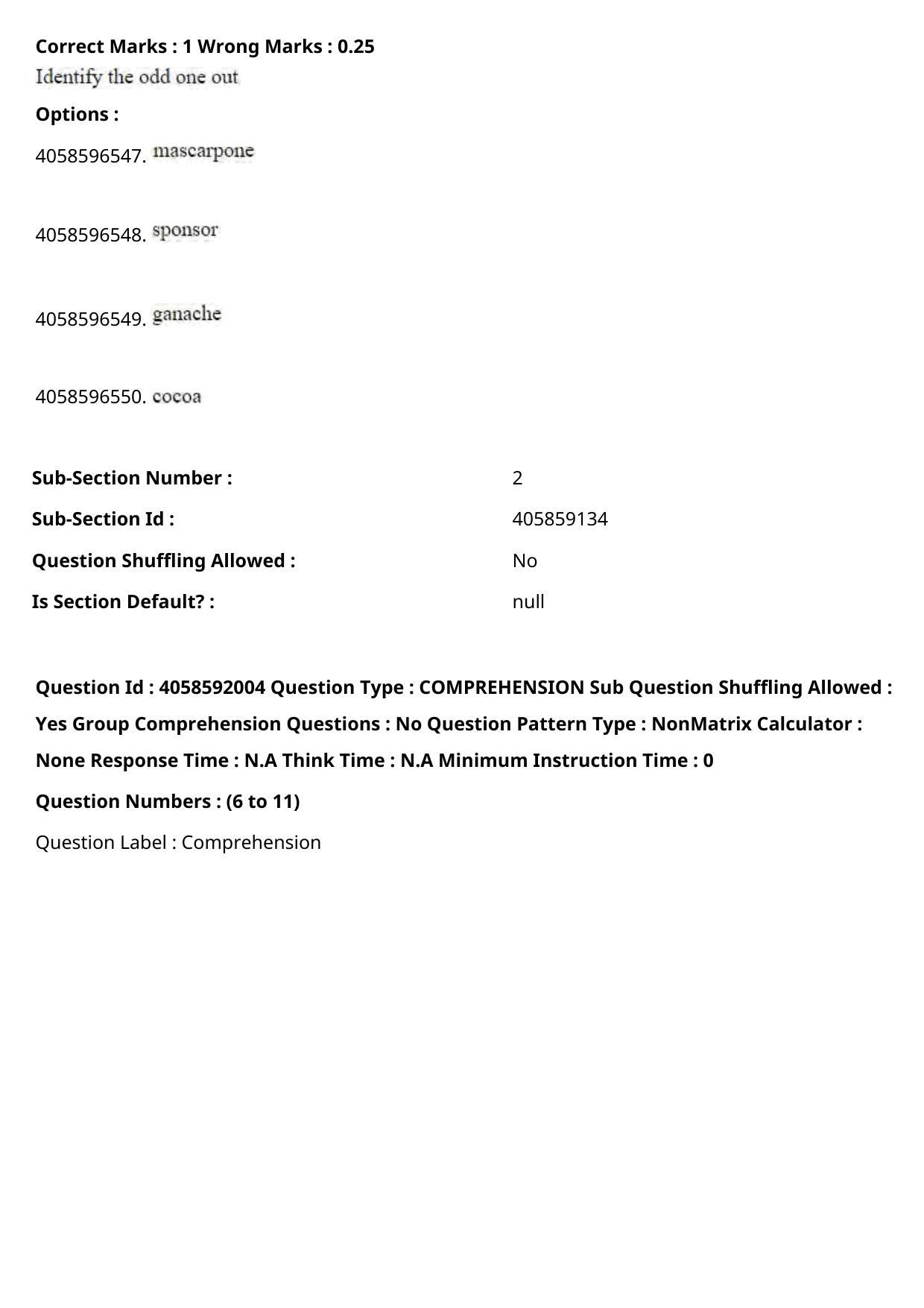 NIFT 2024 Sample Paper - Page 10