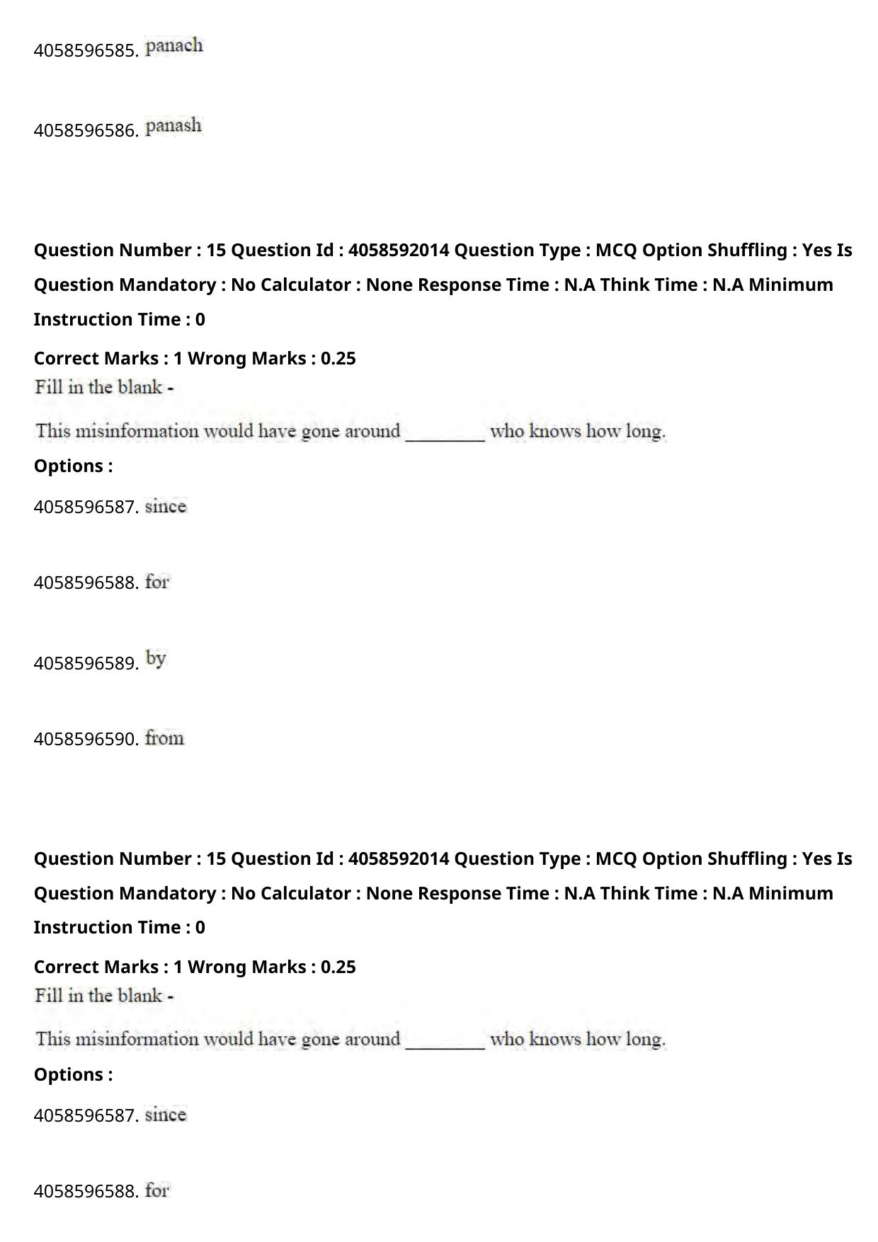 NIFT 2024 Sample Paper - Page 21