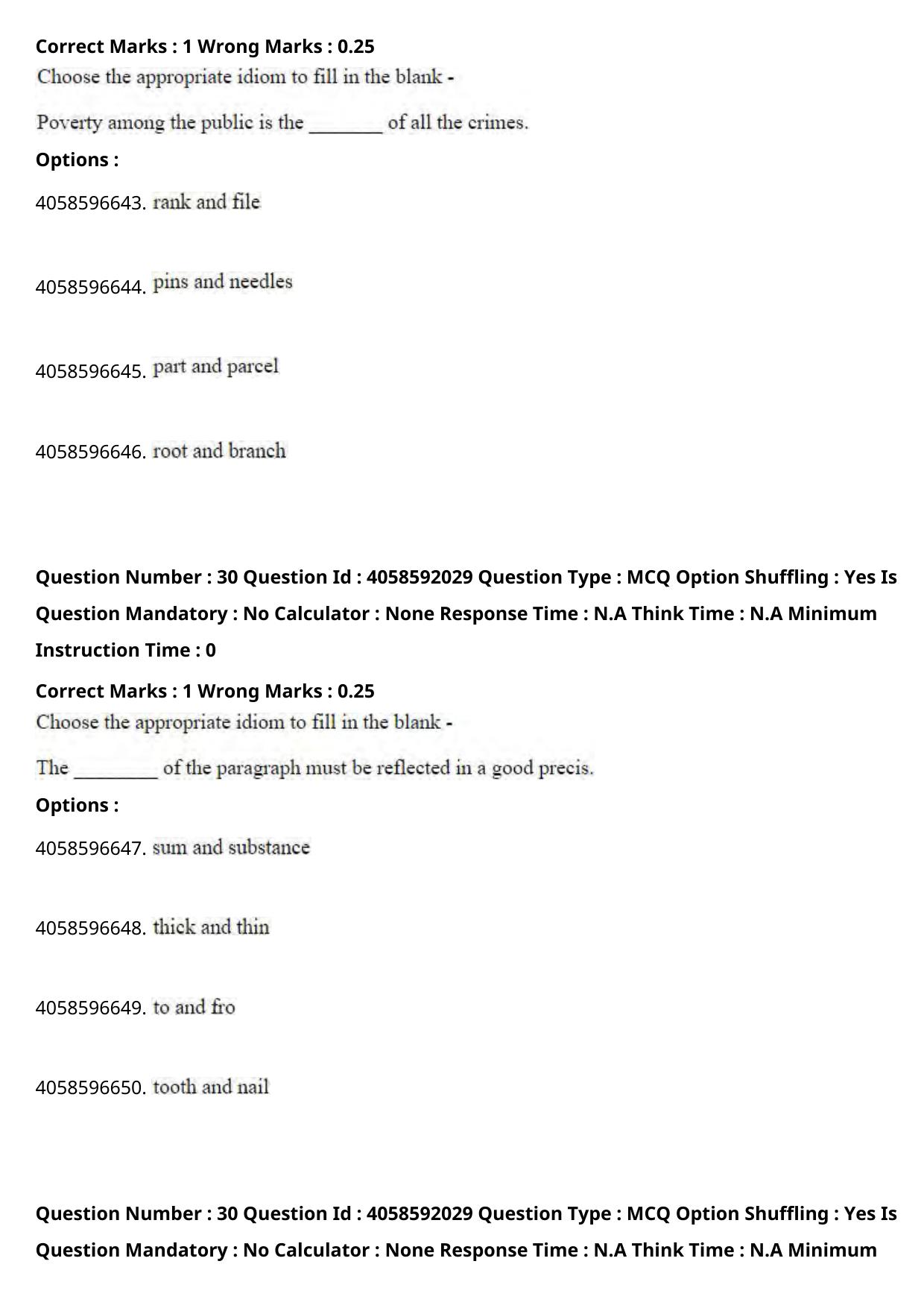 NIFT 2024 Sample Paper - Page 36
