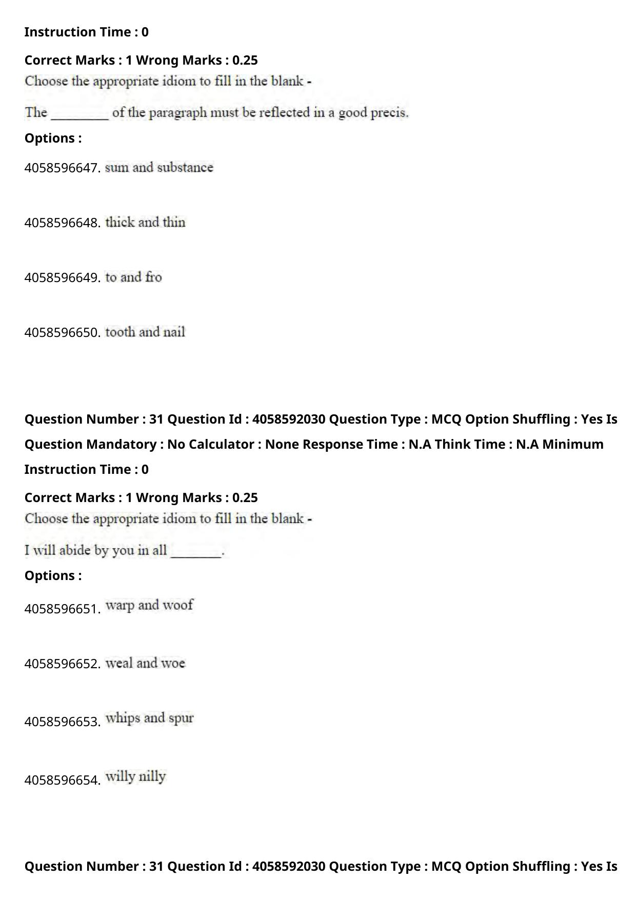 NIFT 2024 Sample Paper - Page 37