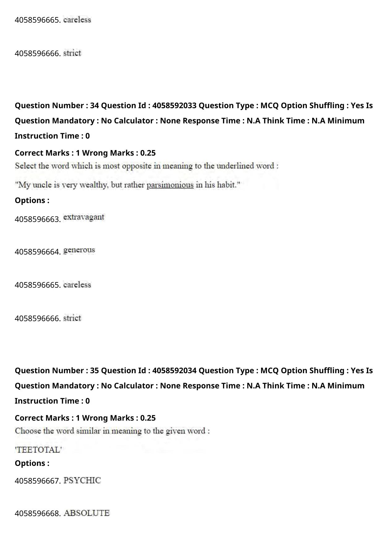 NIFT 2024 Sample Paper - Page 41