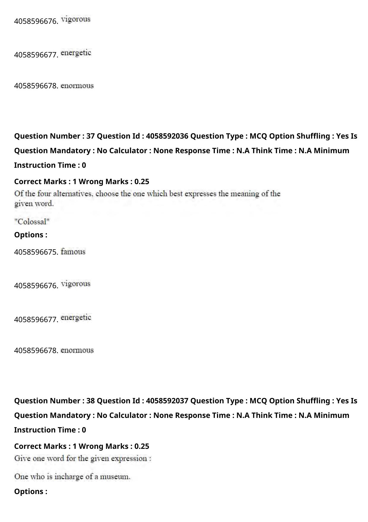NIFT 2024 Sample Paper - Page 44