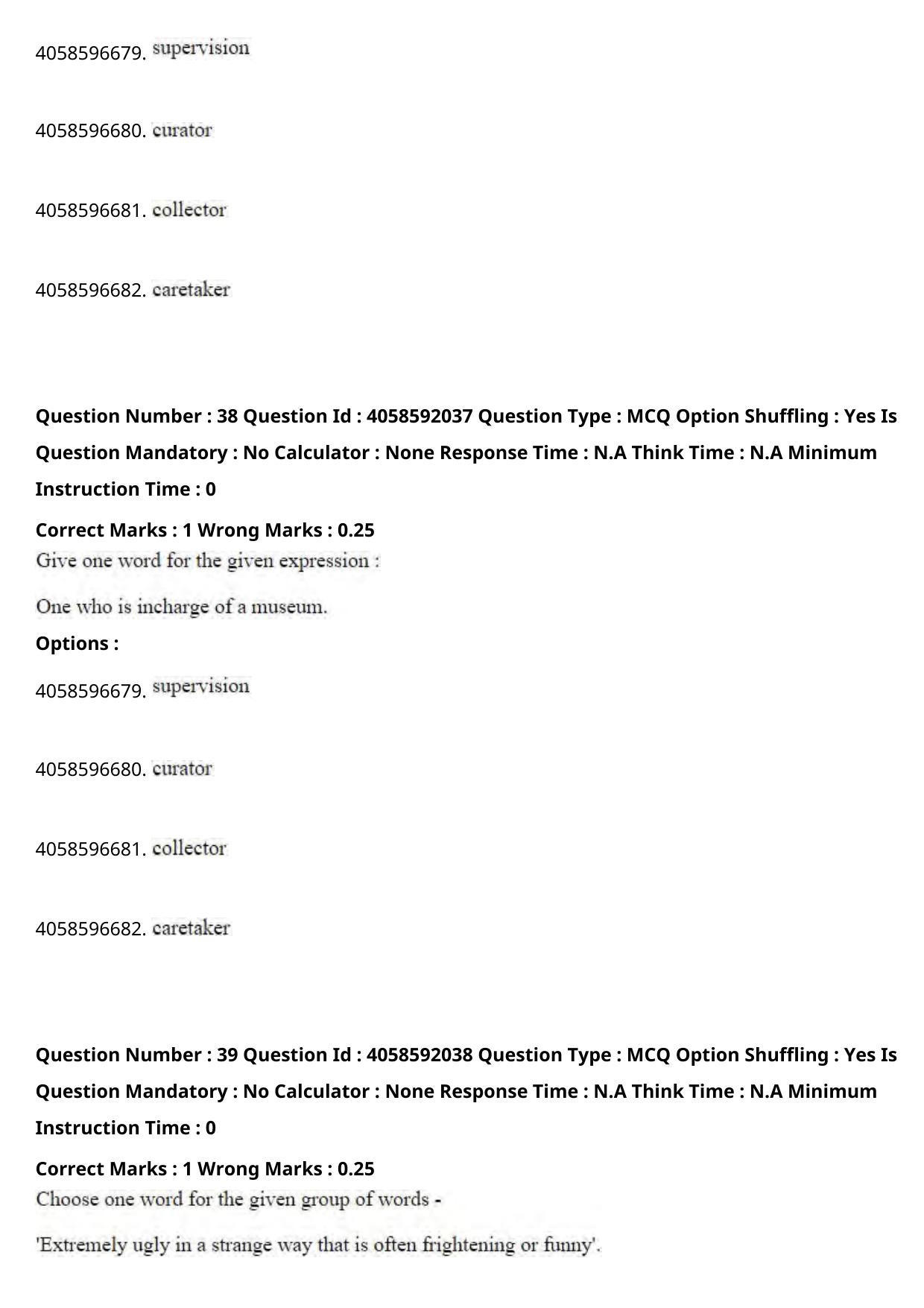 NIFT 2024 Sample Paper - Page 45
