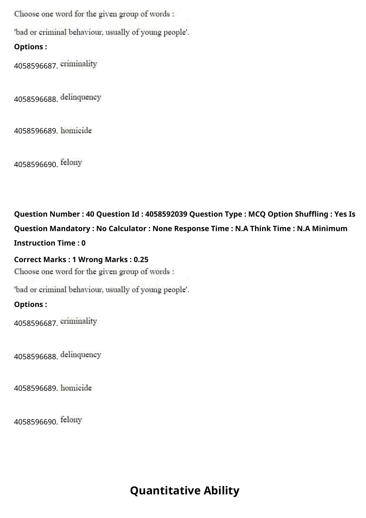 NIFT 2024 Sample Paper - Page 47
