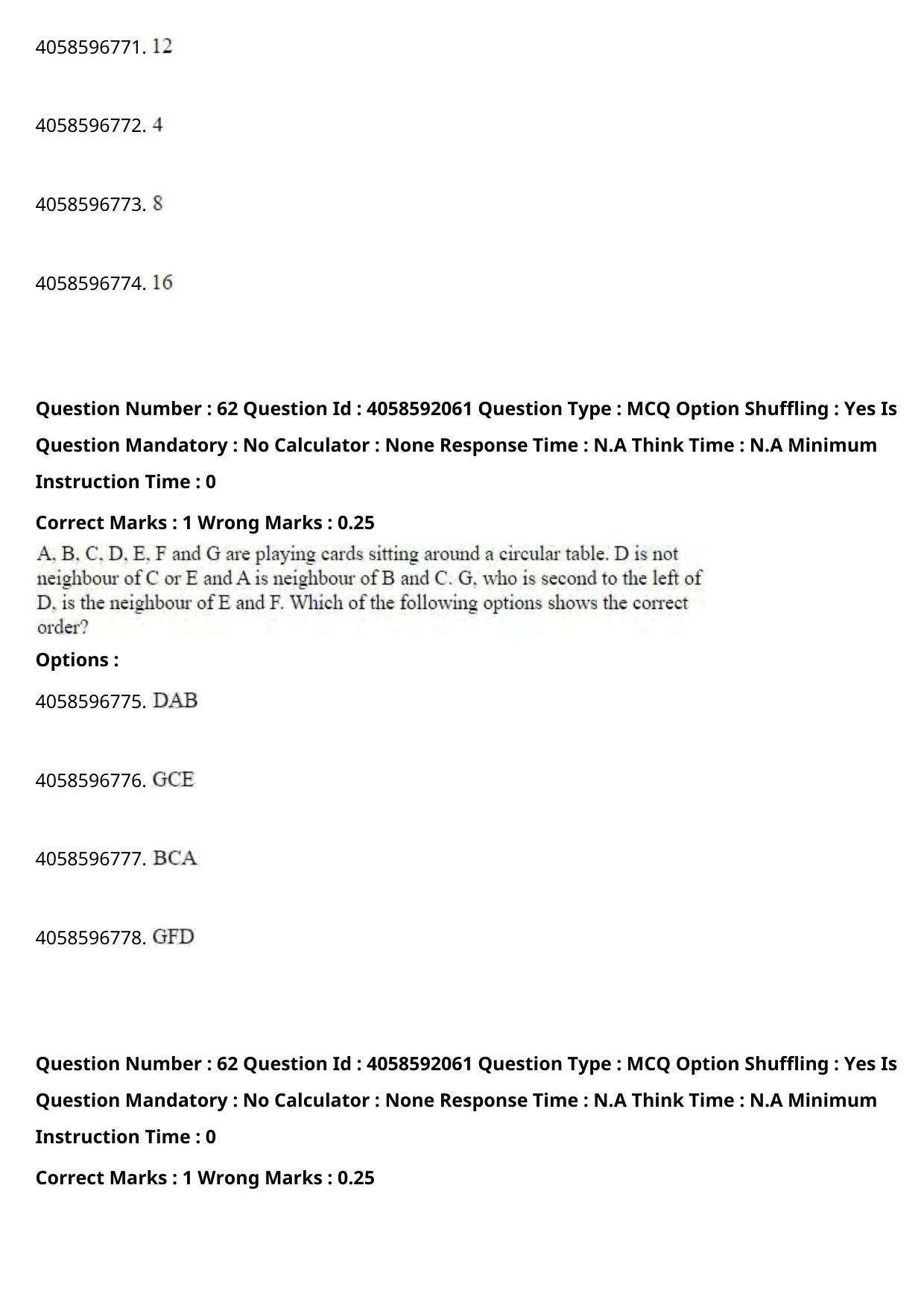 NIFT 2024 Sample Paper - Page 70
