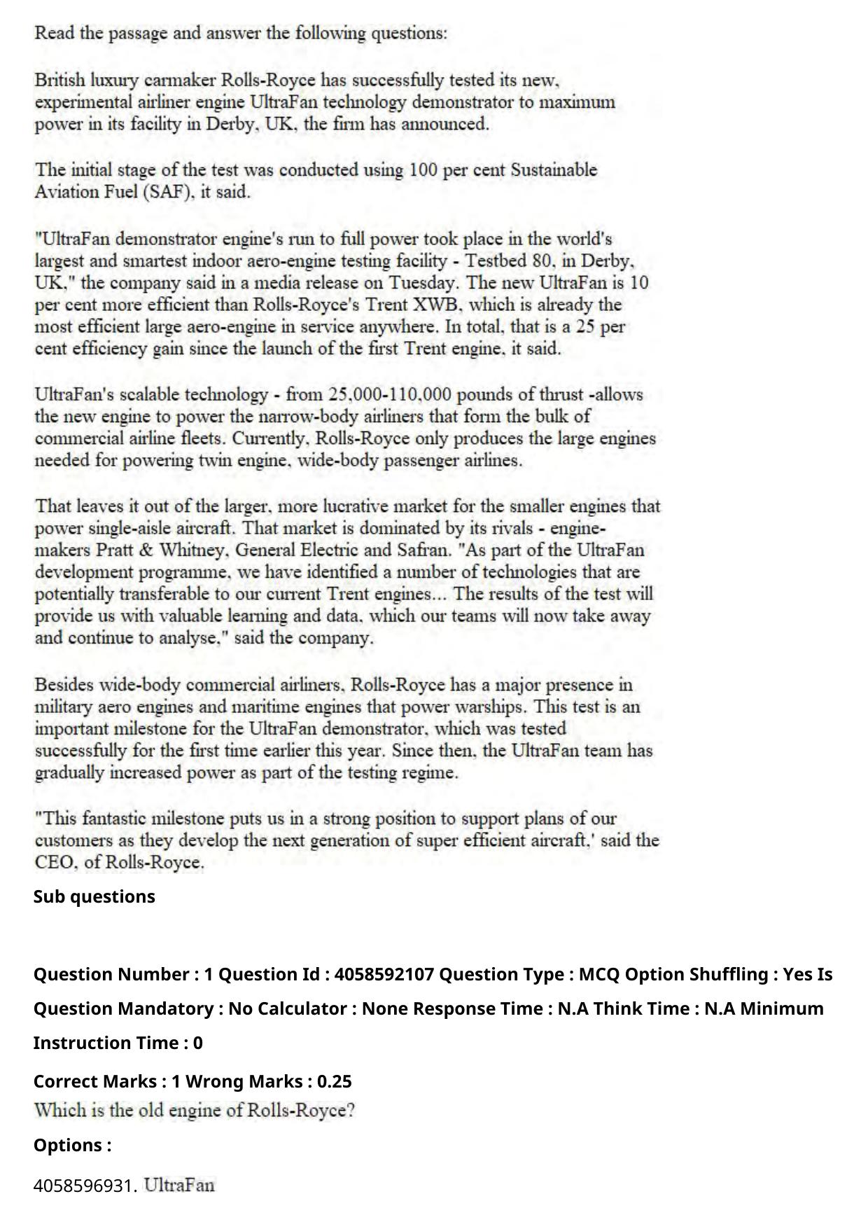 NIFT 2024 Sample Paper - Page 121
