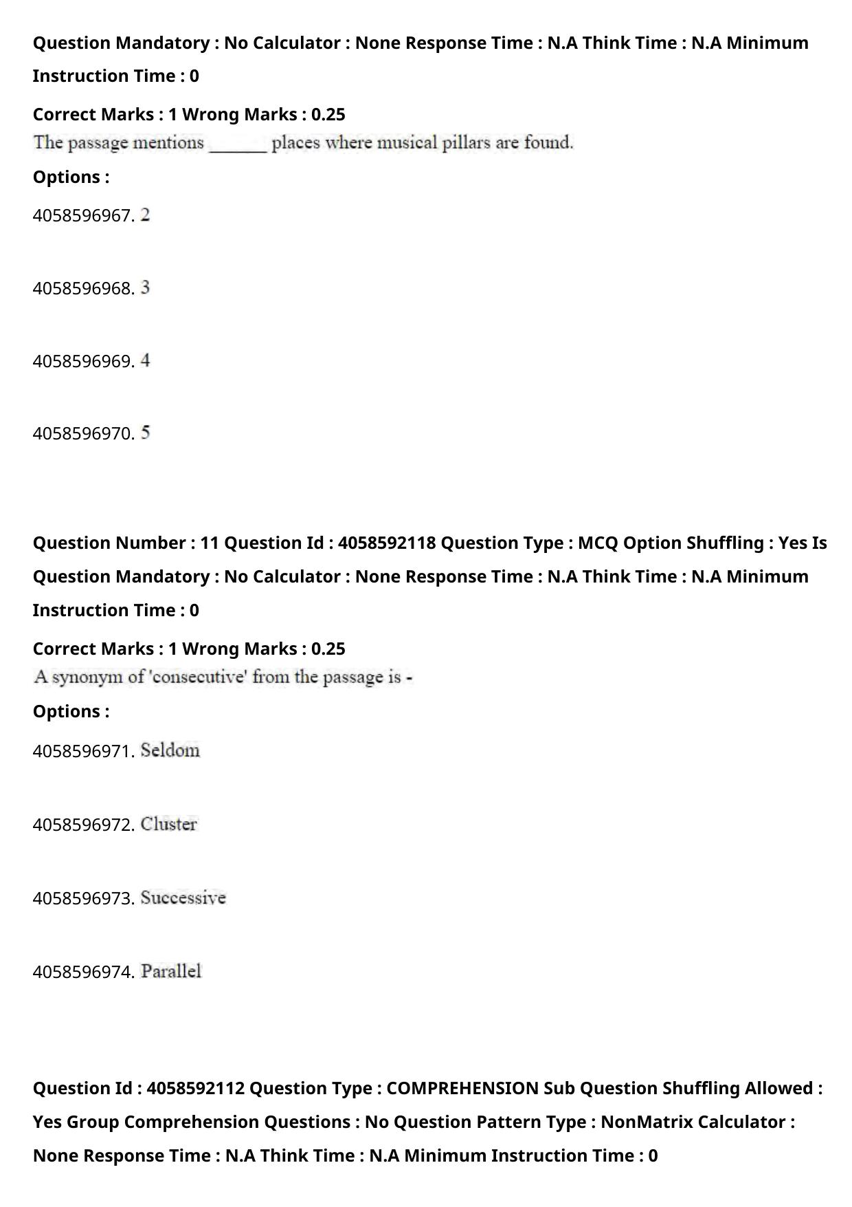 NIFT 2024 Sample Paper - Page 131