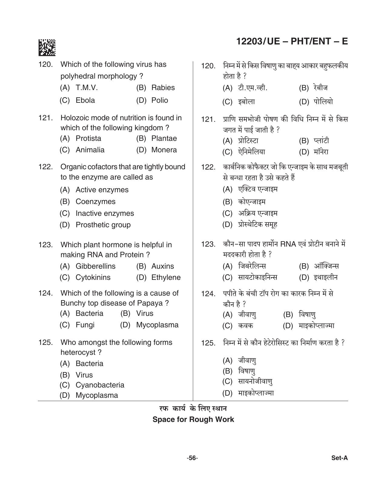 CG PPHT 2021 Question Paper - Page 56