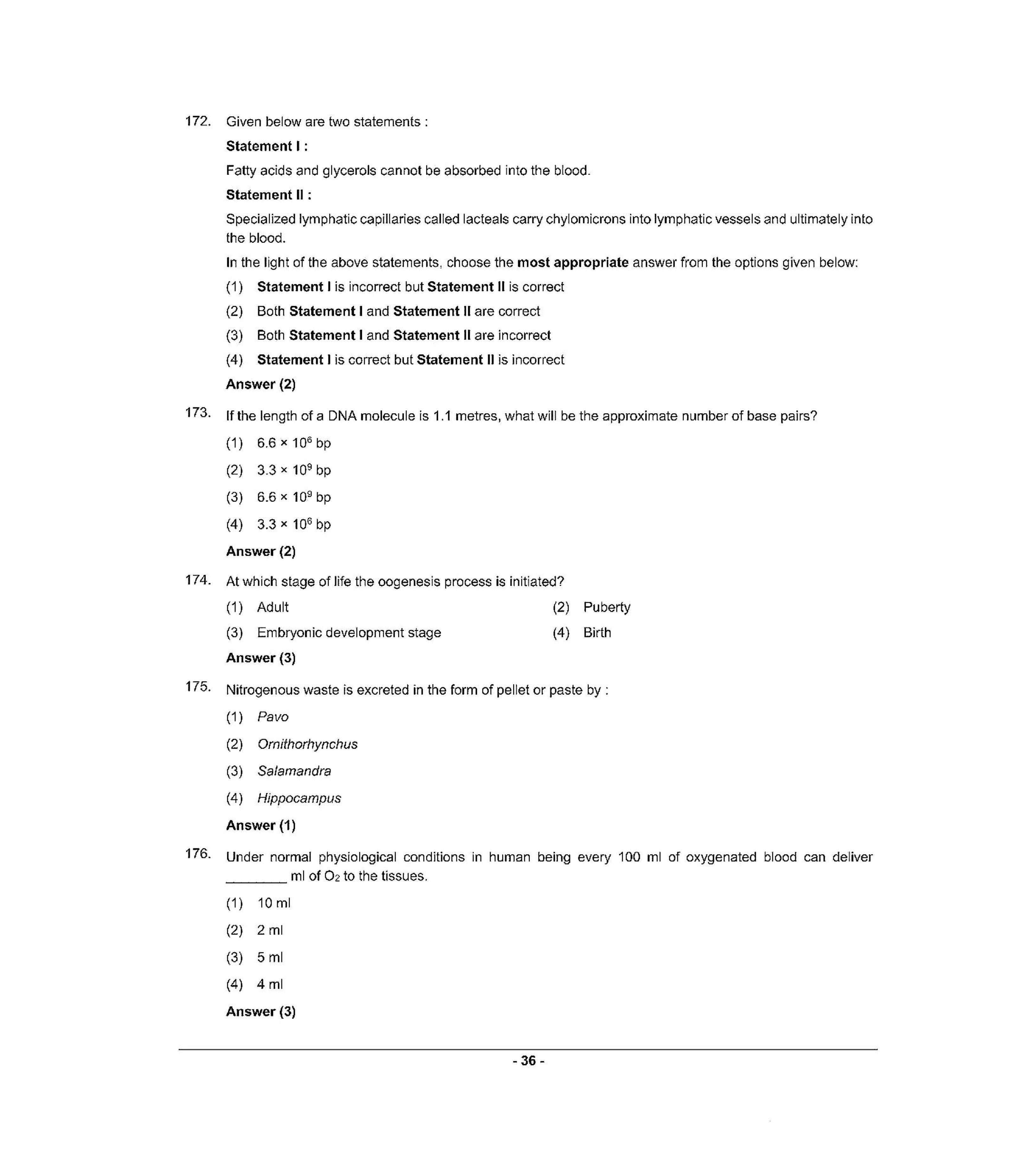 NEET R2 2022 Question Paper - Page 35